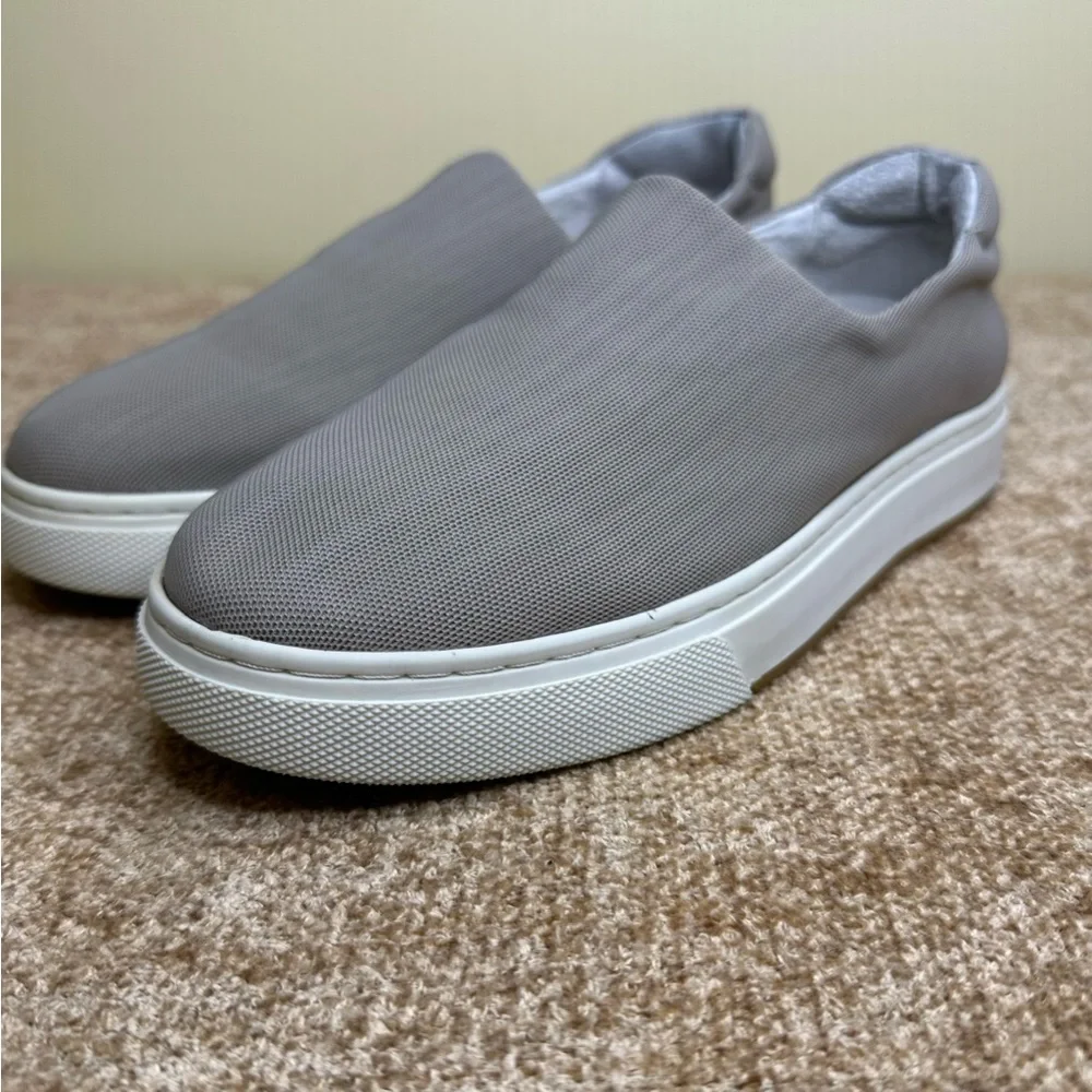 Jslides Jollie Stretch Slip-On Grey Sneakers Size 6.5